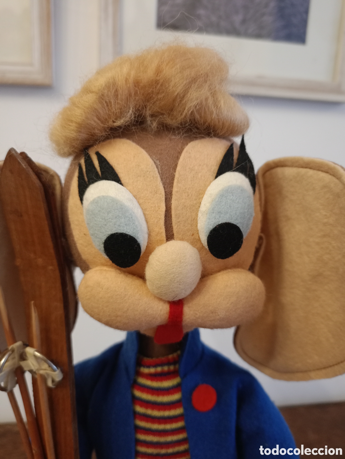Juguetes antiguos: Mu&ntilde;eco Lenci antiguo - Foto 3