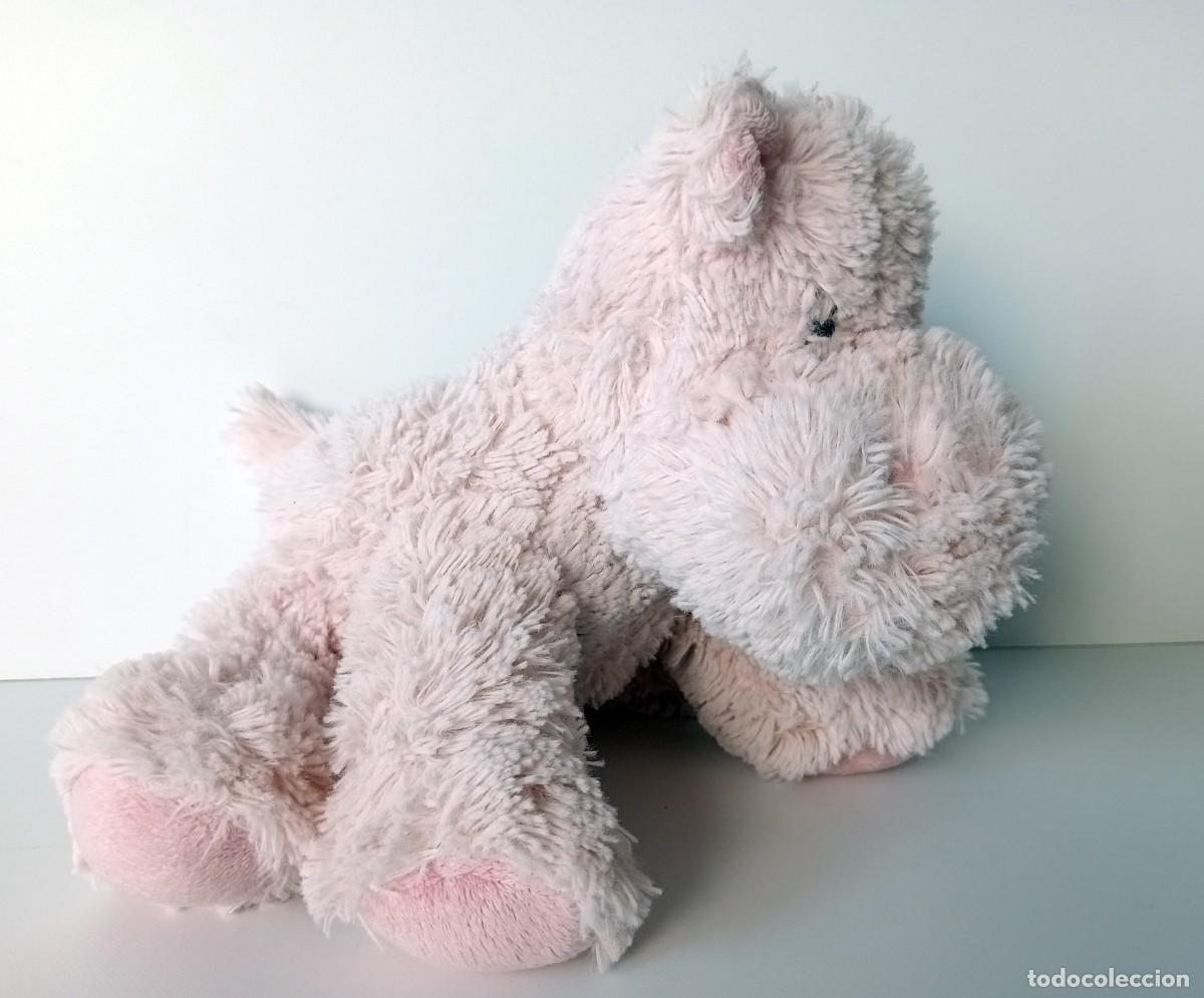 Juguetes antiguos: PERRITO ROSA DE PELUCHE - Foto 2