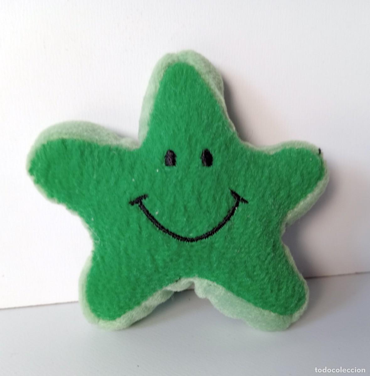 Juguetes antiguos: ESTRELLA VERDE DE PELUCHE - Foto 3