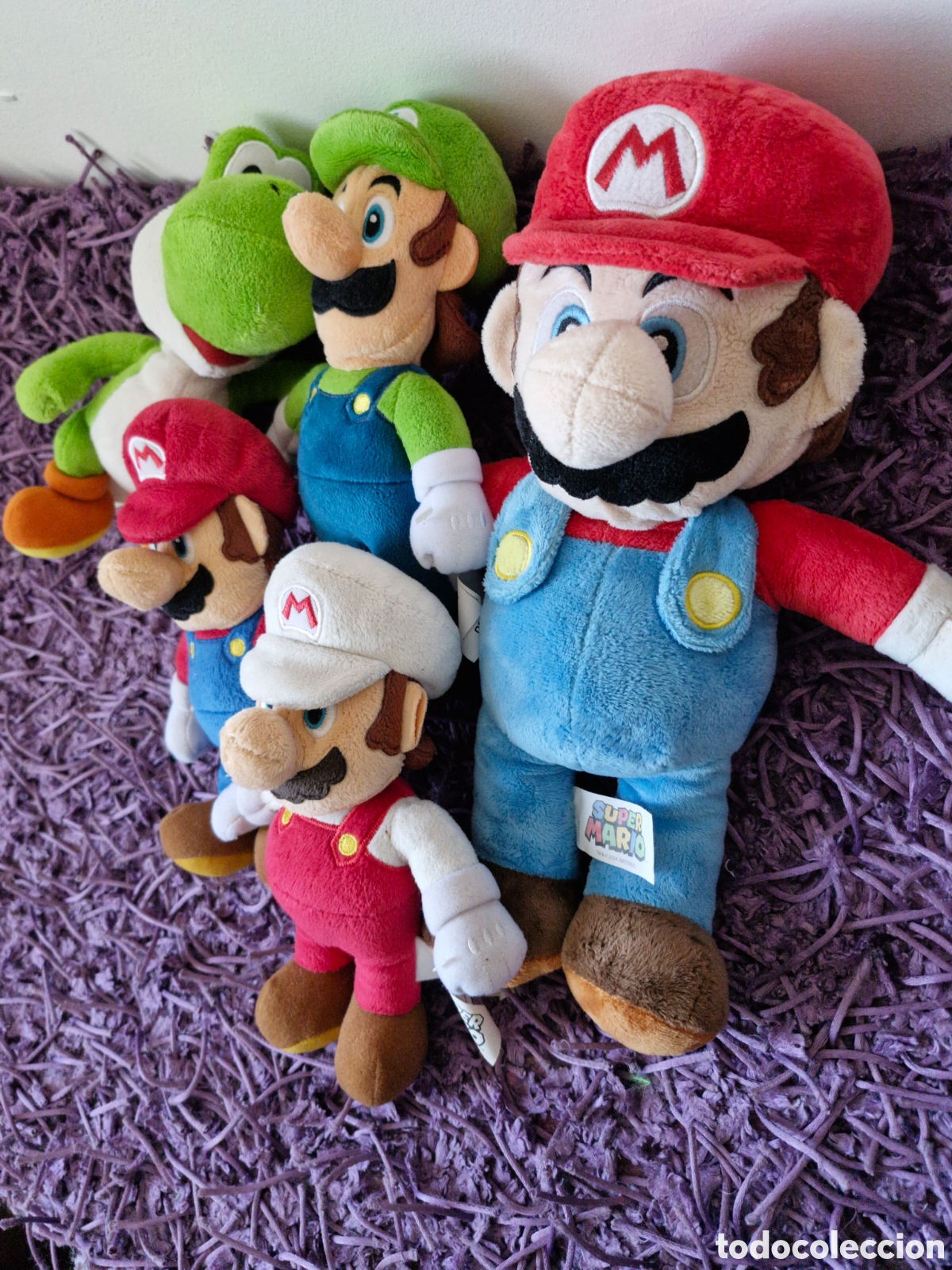 Juguetes antiguos: Peluches Super Mario - Foto 2