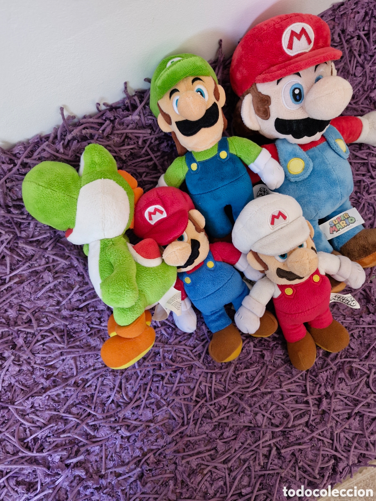 Juguetes antiguos: Peluches Super Mario - Foto 3