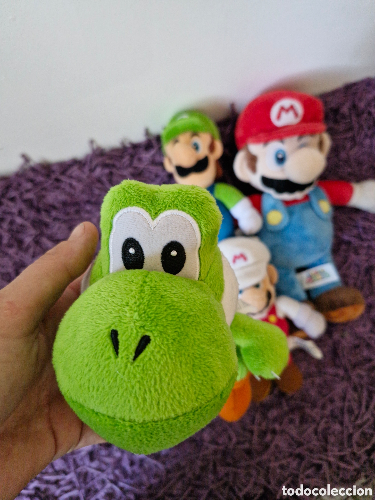 Juguetes antiguos: Peluches Super Mario - Foto 4