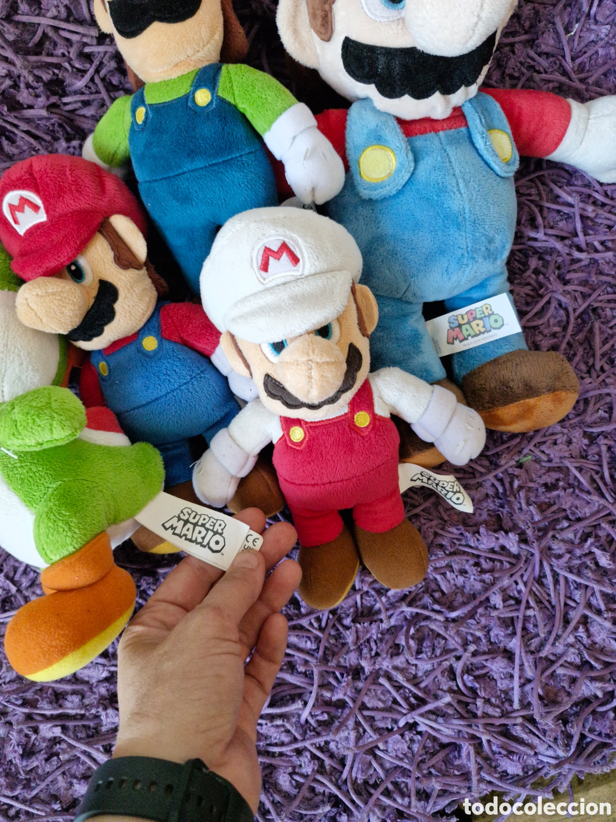 Juguetes antiguos: Peluches Super Mario - Foto 5