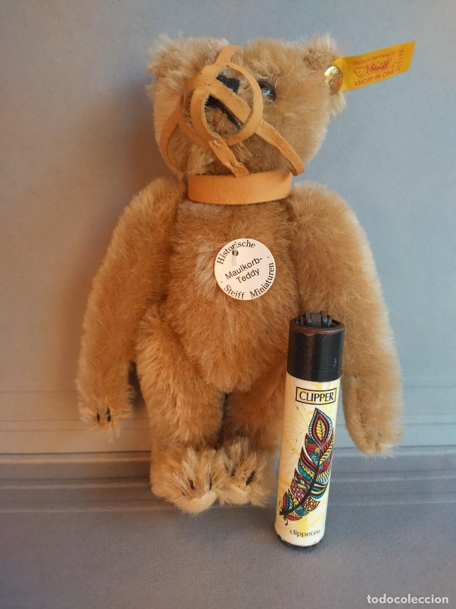 Juguetes antiguos: Steiff Maulkorb Teddy &ndash; Teddy with Muzzle - Foto 2