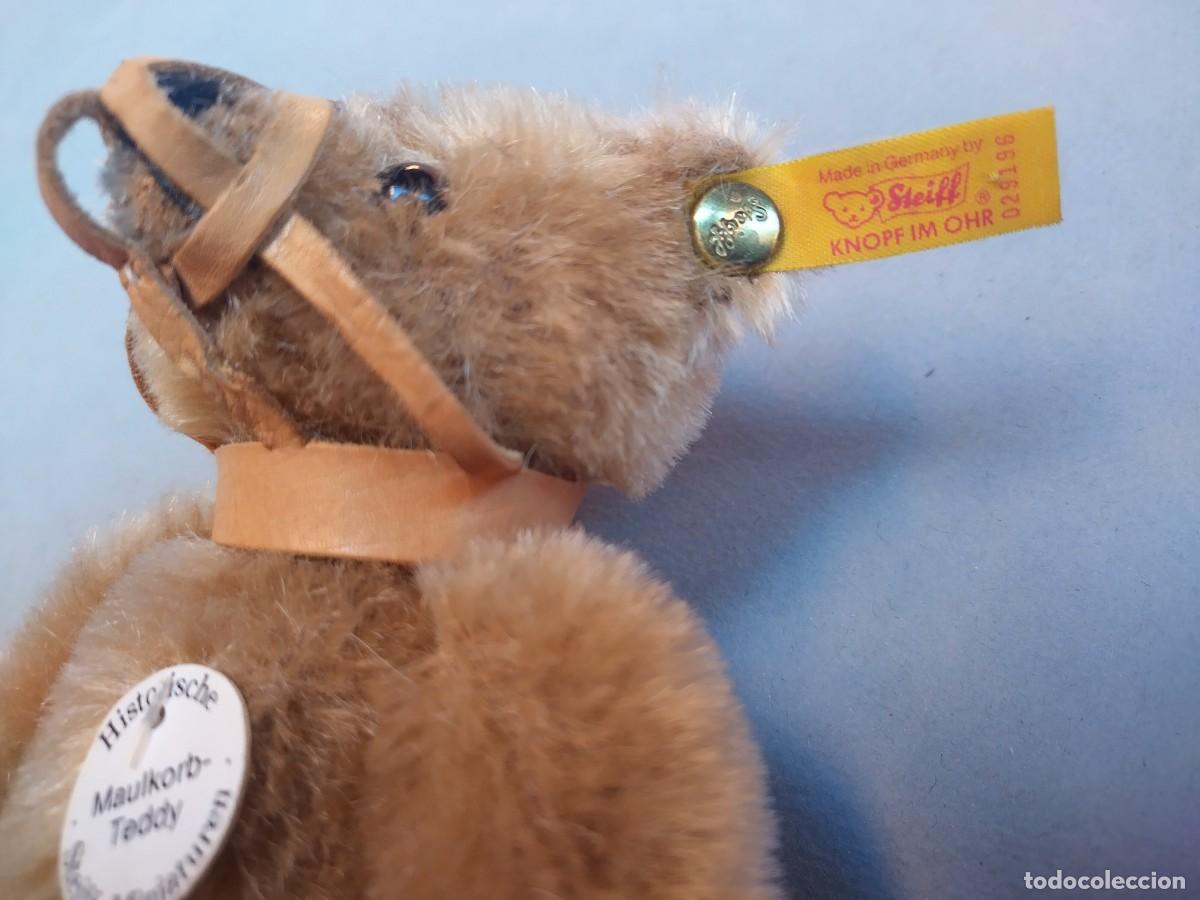 Juguetes antiguos: Steiff Maulkorb Teddy &ndash; Teddy with Muzzle - Foto 5