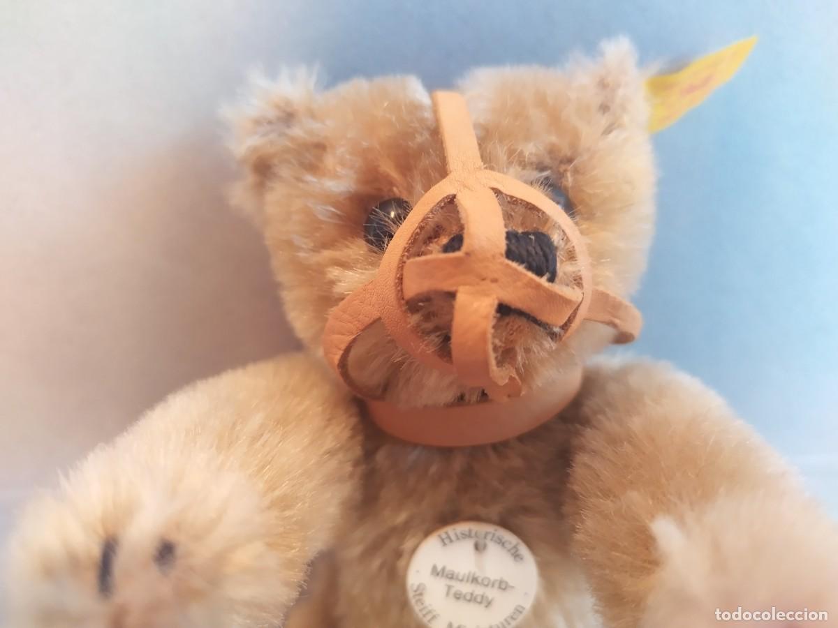Juguetes antiguos: Steiff Maulkorb Teddy &ndash; Teddy with Muzzle - Foto 10