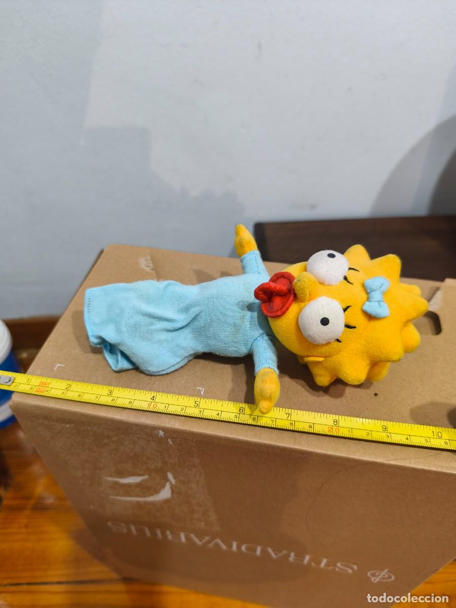 Juguetes antiguos: Peluche de Maggie Simpsons - Foto 1