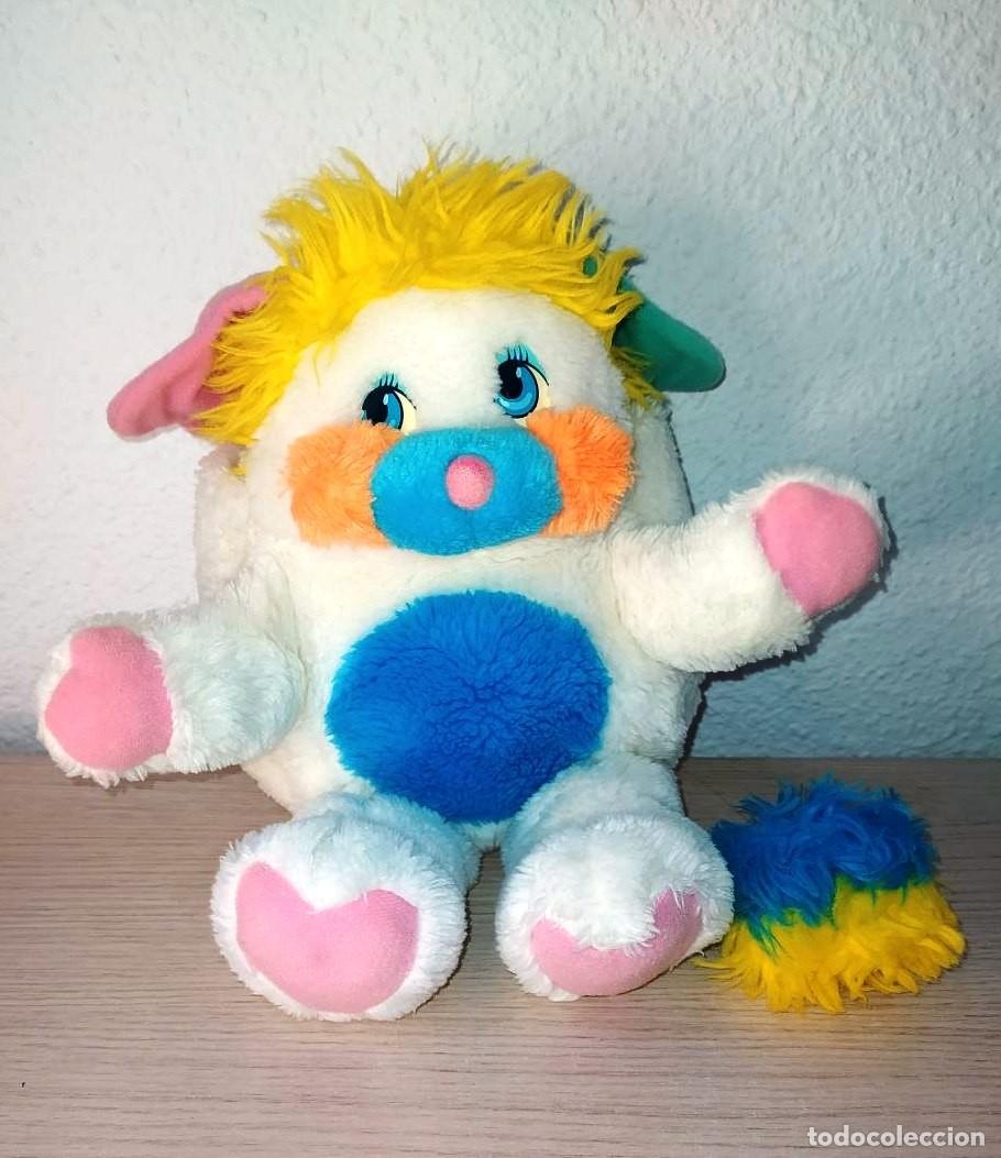 Peluche Popples Pétales Magenta 80's 13cm - MATTEL