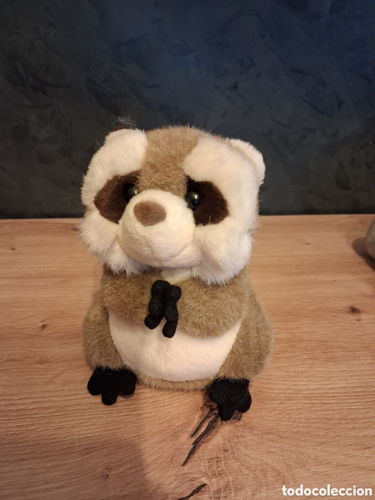 Juguetes Antiguos: PELUCHE MAPACHE MARCA TRUDI