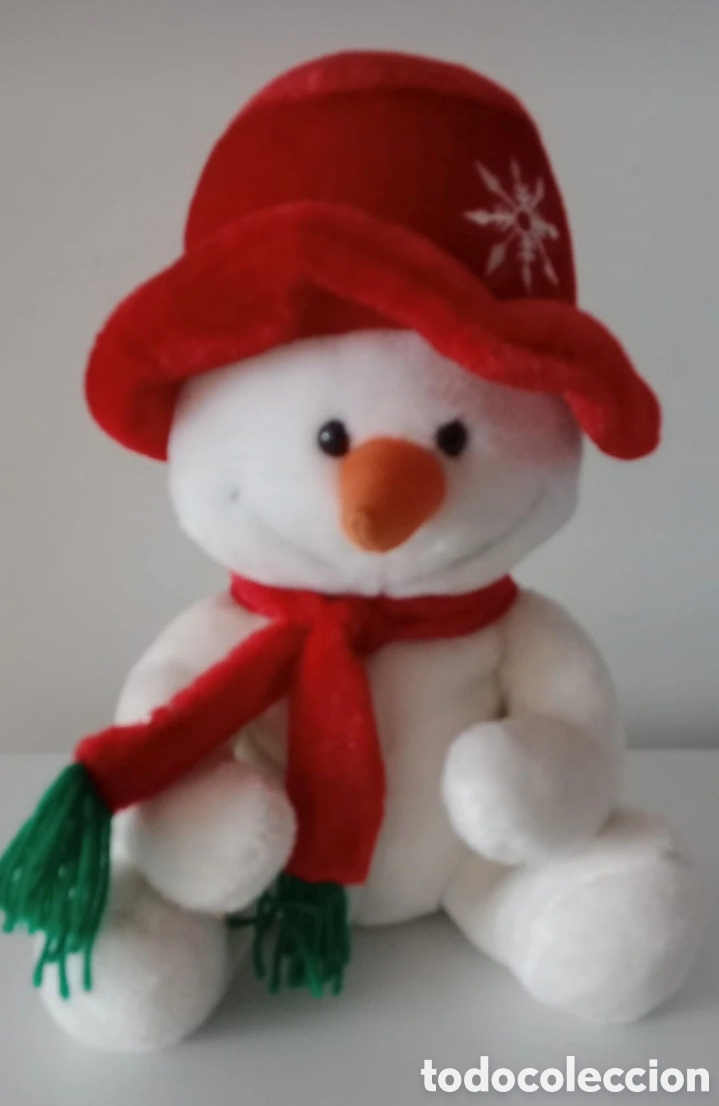 Old Toys: Peluche mu&ntilde;eco de nieve