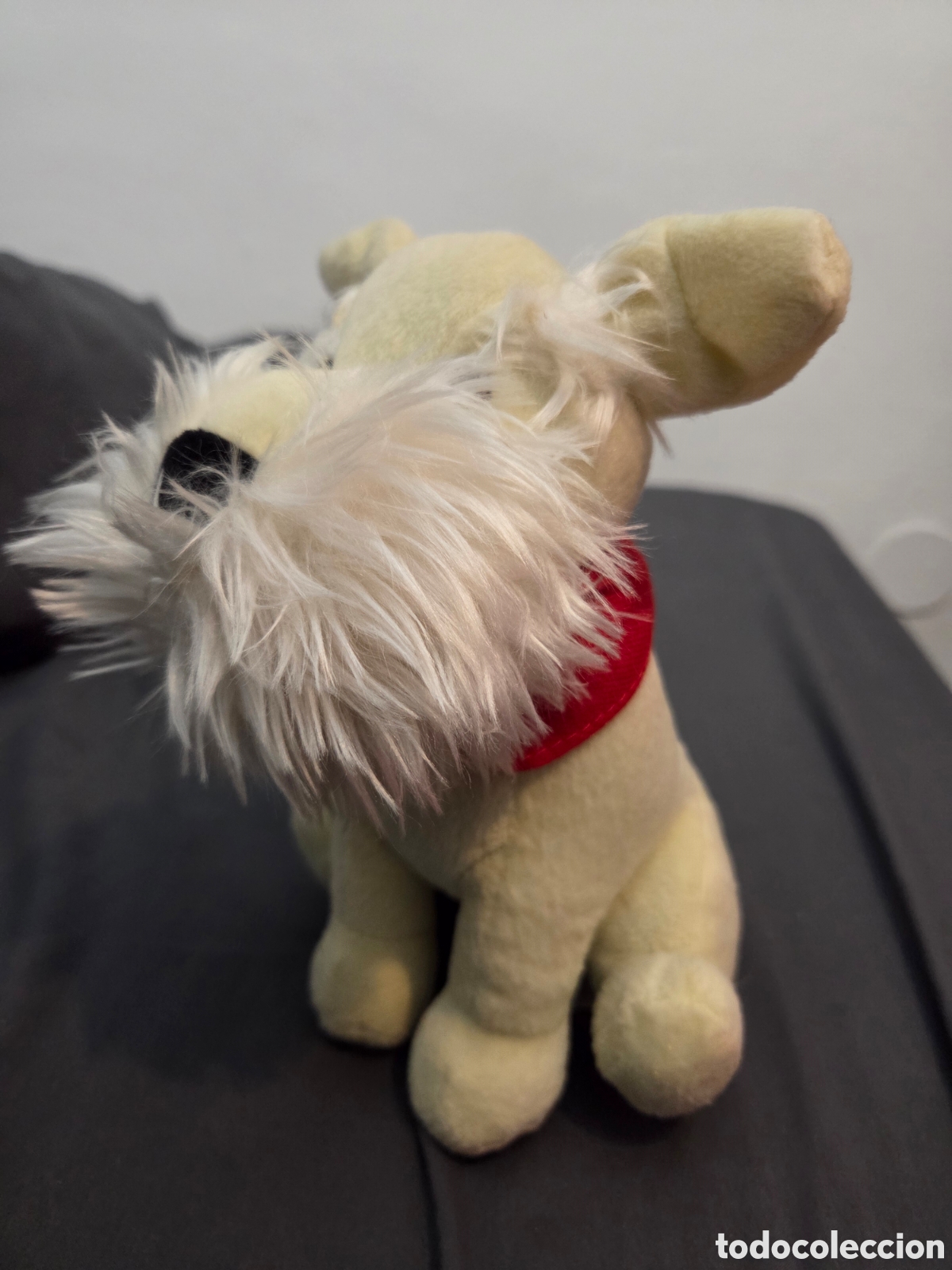 Juguetes antiguos: Peluche de Fox Terrier - Foto 3