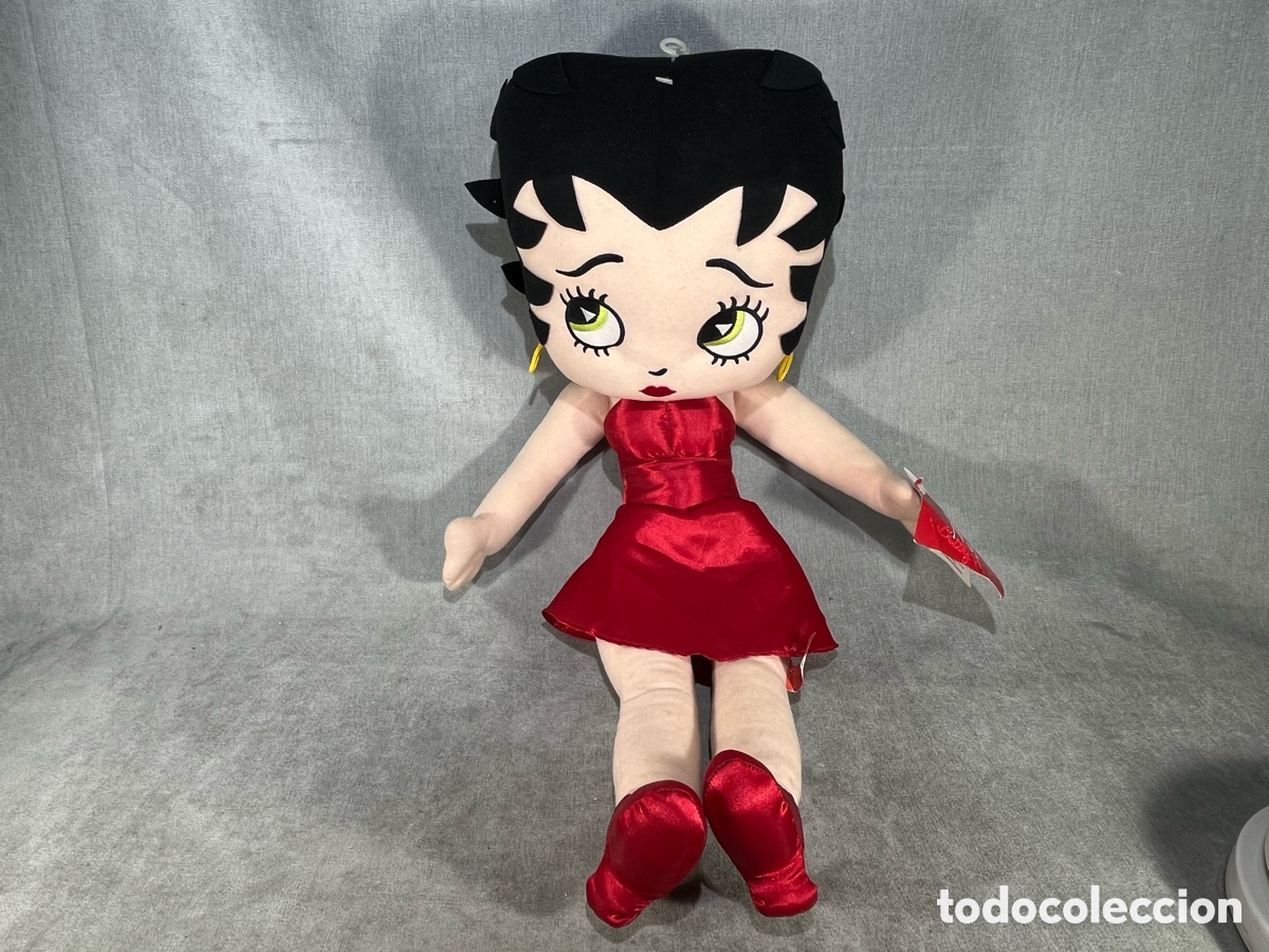 Juguetes Antiguos: Peluche mu&ntilde;eca Betty Boop Original - A&ntilde;os 2000 -