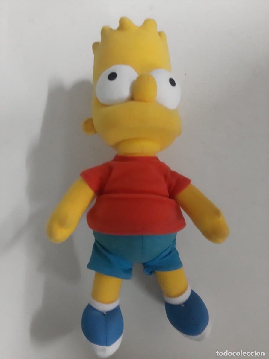 Juguetes antiguos: MU&Ntilde;ECO BURT SIMPSON PELUCHE - Foto 1