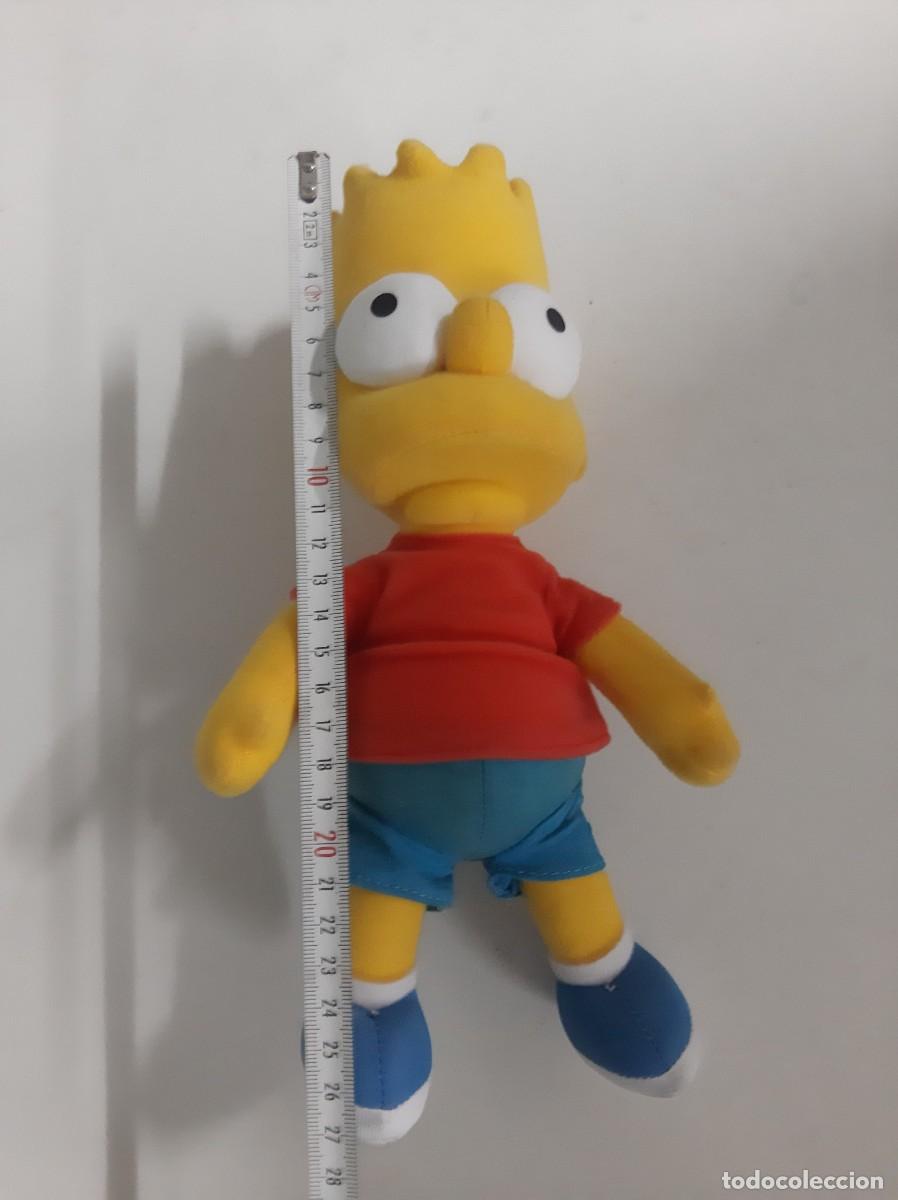 Juguetes antiguos: MU&Ntilde;ECO BURT SIMPSON PELUCHE - Foto 2