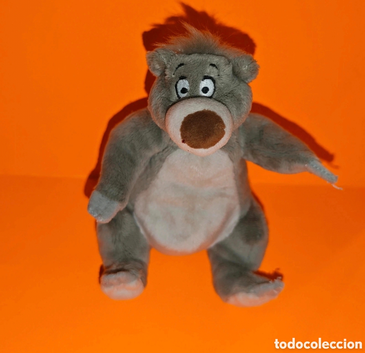 Juguetes Antiguos: Peluche oso Baloo, El libro de la selva.