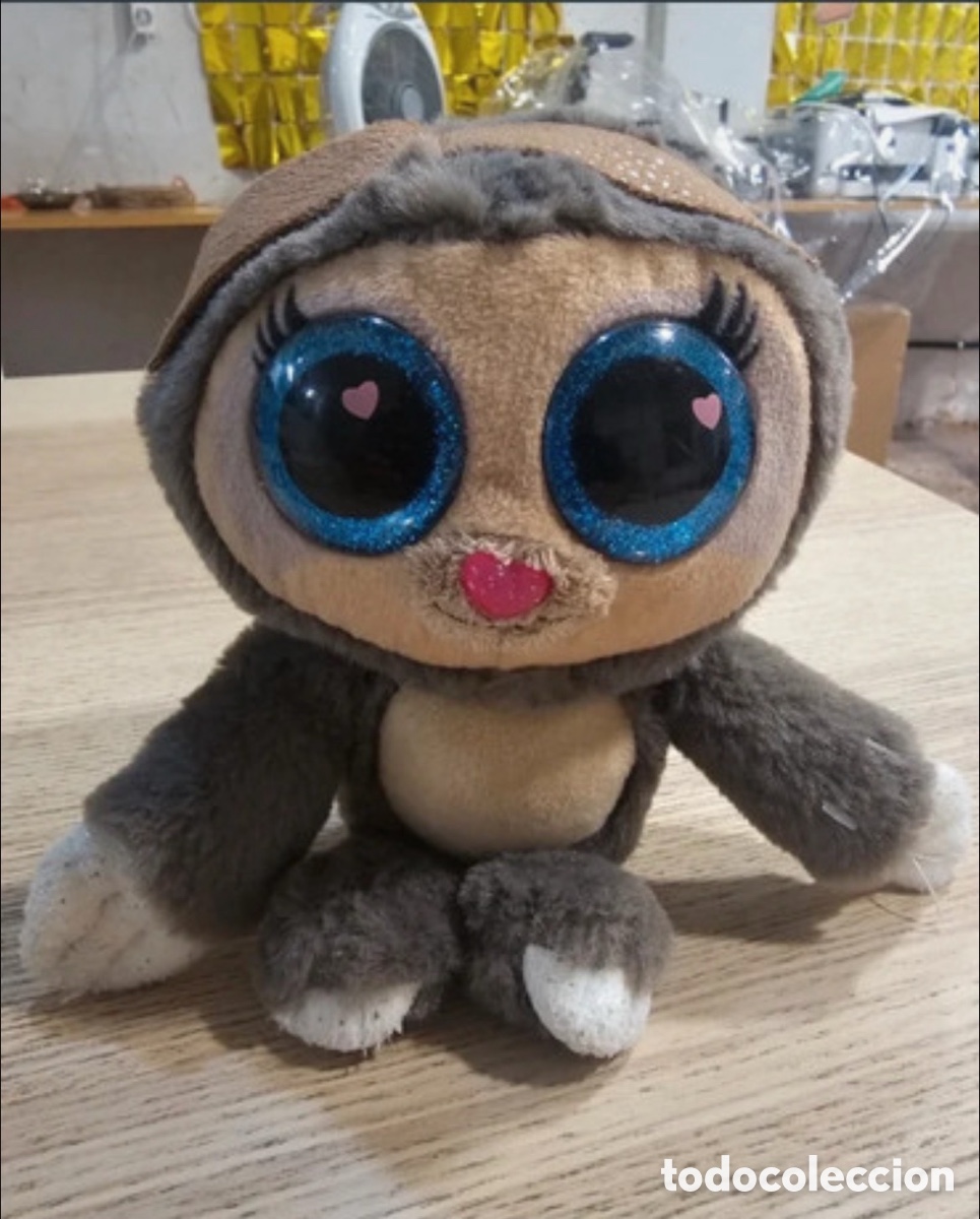 Juguetes Antiguos: Peluche de perezoso usado