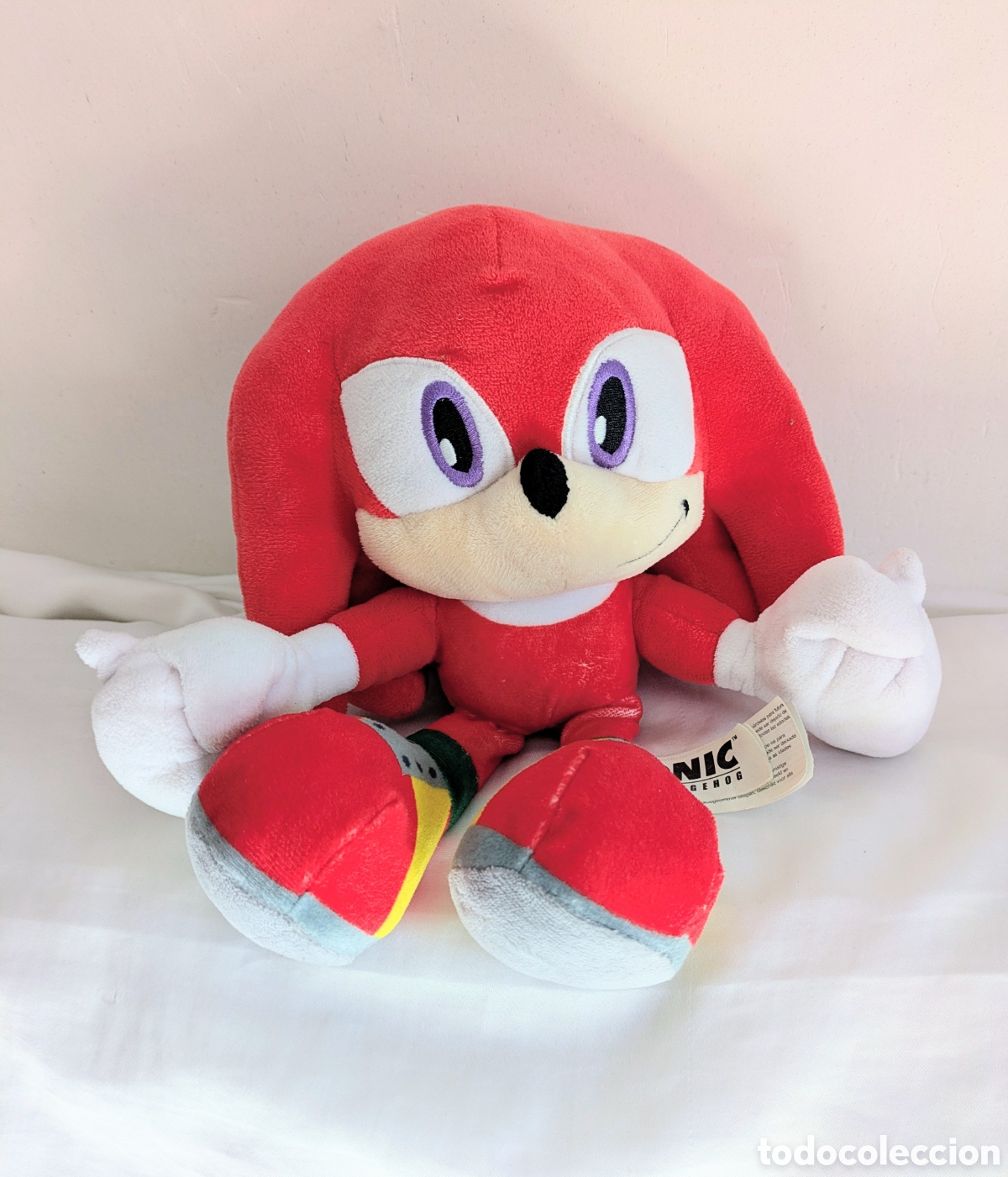 Juguetes antiguos: Peluche Sega Sonic 28cm - Foto 5