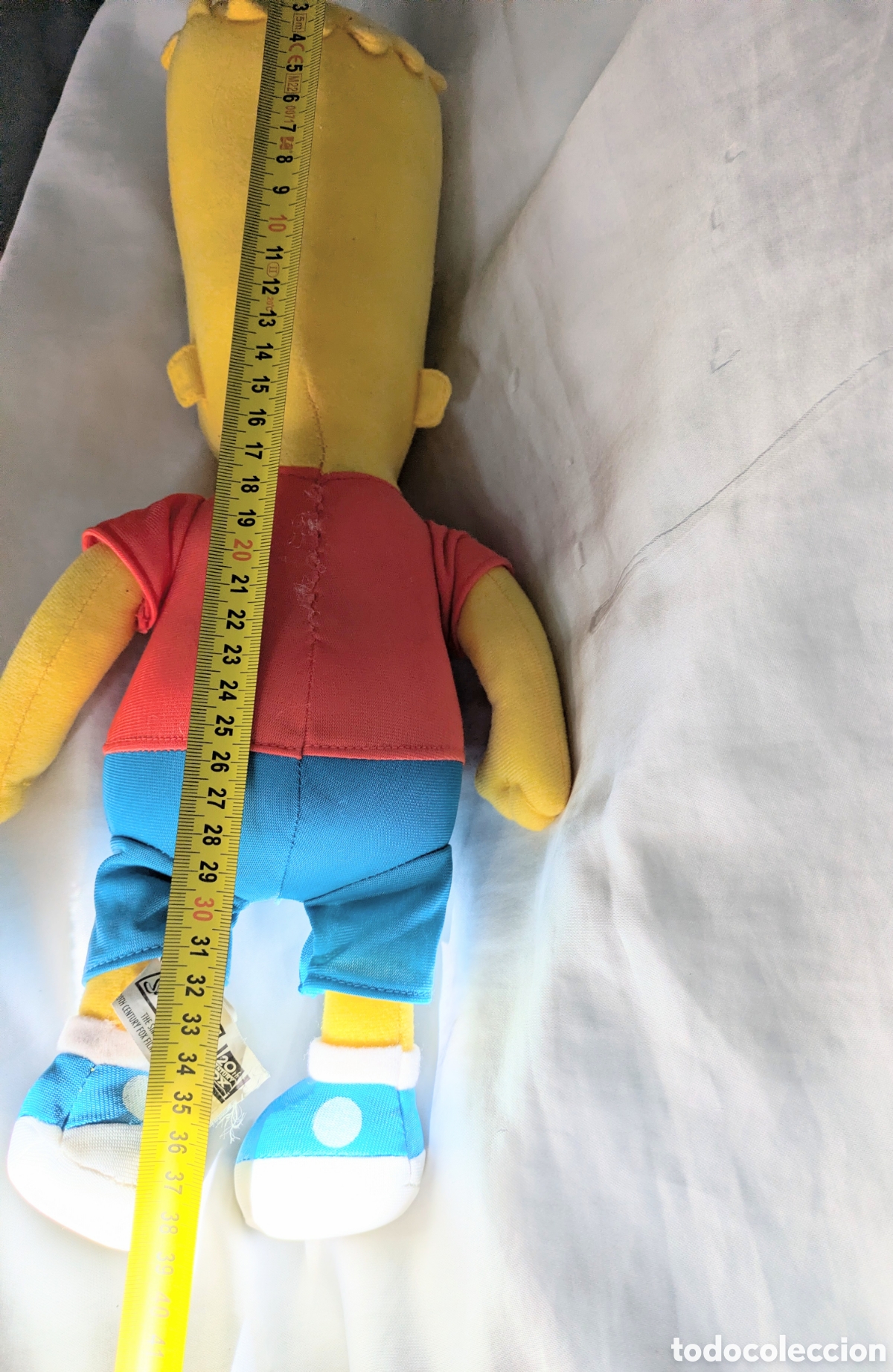 Juguetes antiguos: Bart Simpson peluche 40 cm 2005 - Foto 4