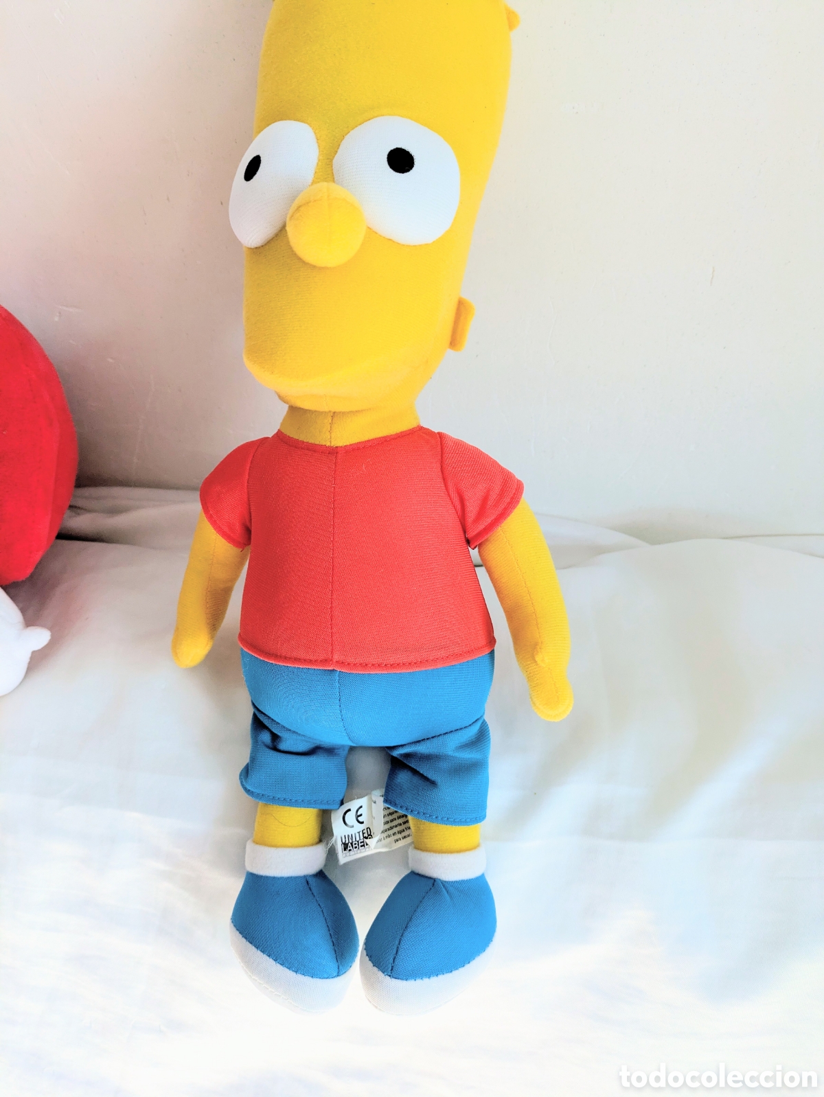 Juguetes antiguos: Bart Simpson peluche 40 cm 2005 - Foto 1