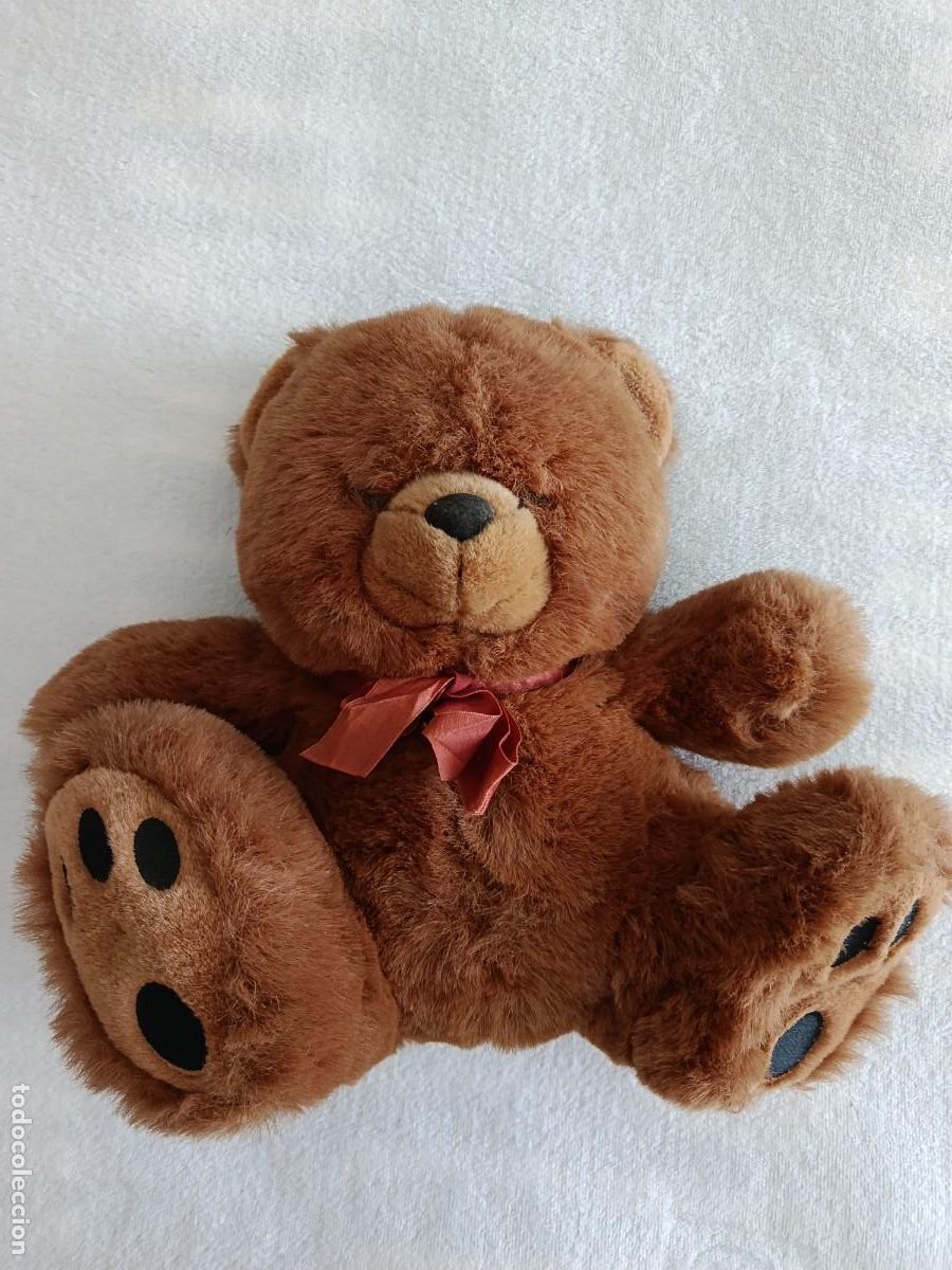 Juguetes Antiguos: ANTIGUO OSO PELUCHE VINTAGE. A&Ntilde;OS 80/90 (30 cm aprox)