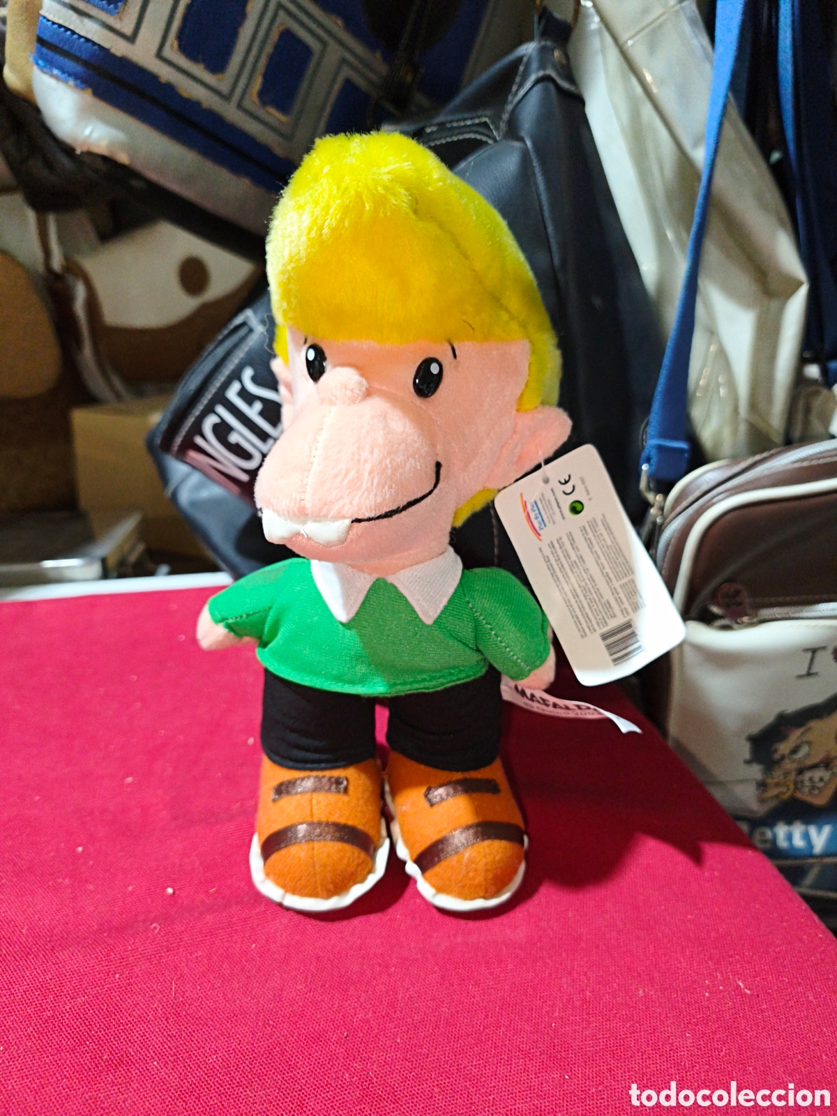 Juguetes Antiguos: Peluche Felipe amigo de Mafalda de Quino nuevo