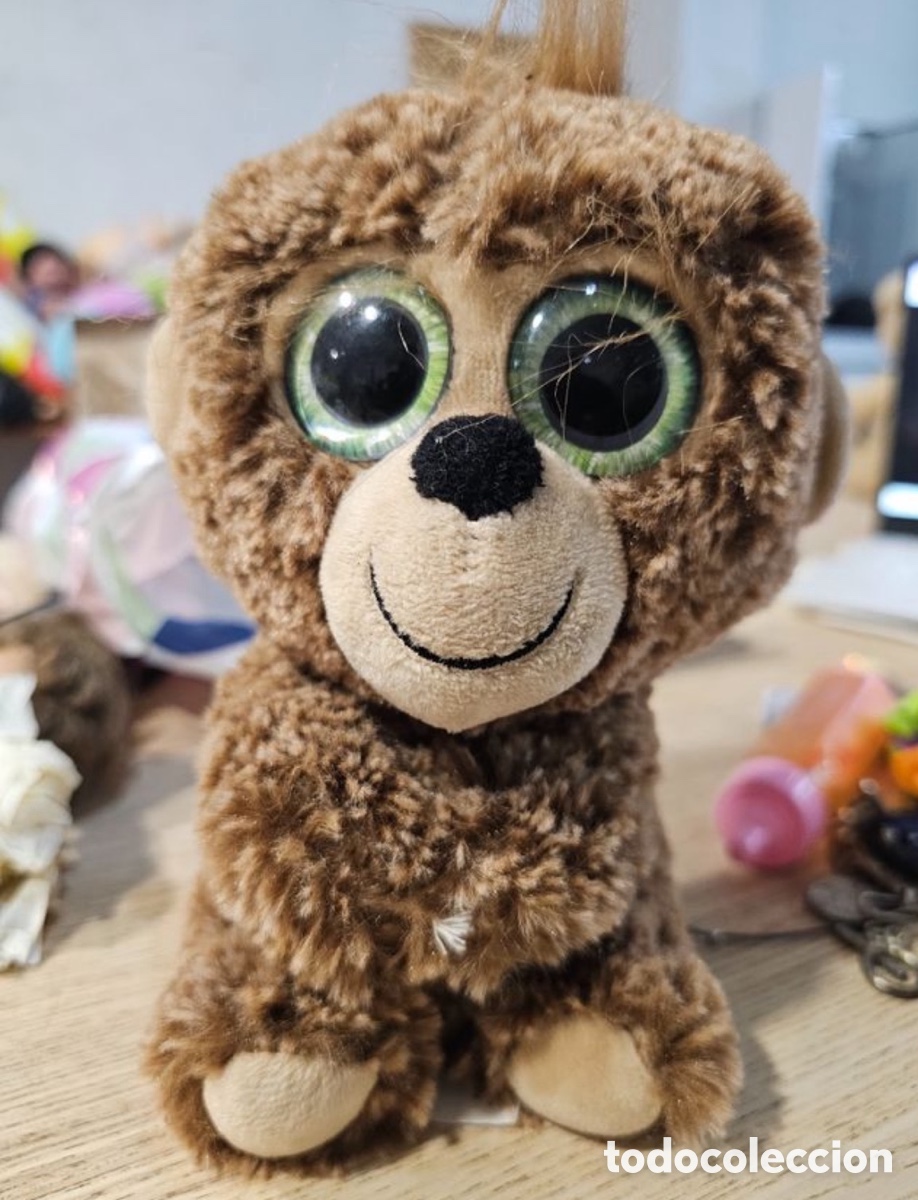 Juguetes Antiguos: Mono de peluche marca Amek