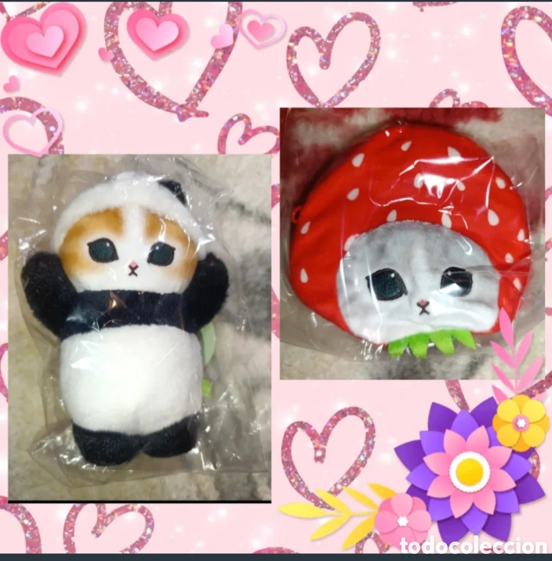 Juguetes Antiguos: MOFUSAND Peluche + Strawberry pocket