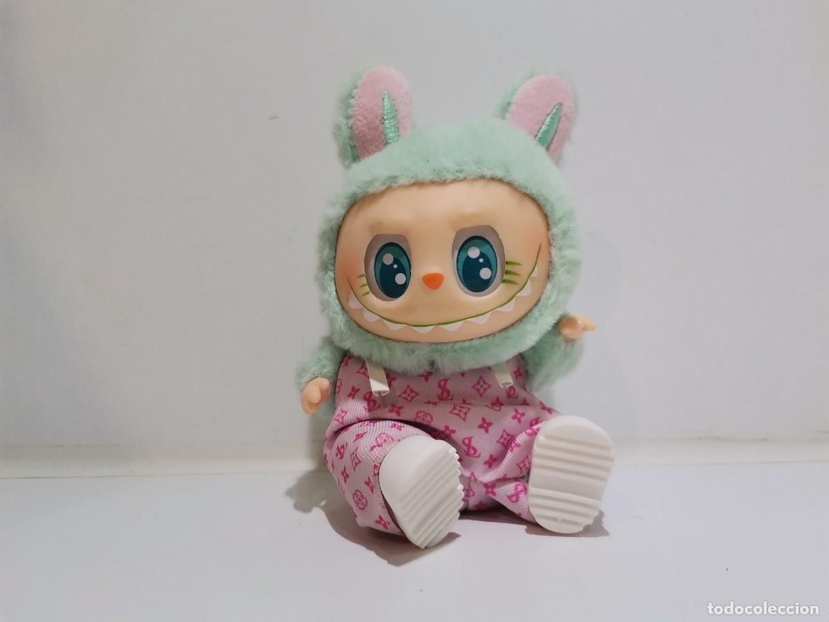 Juguetes Antiguos: peluche labubu verde