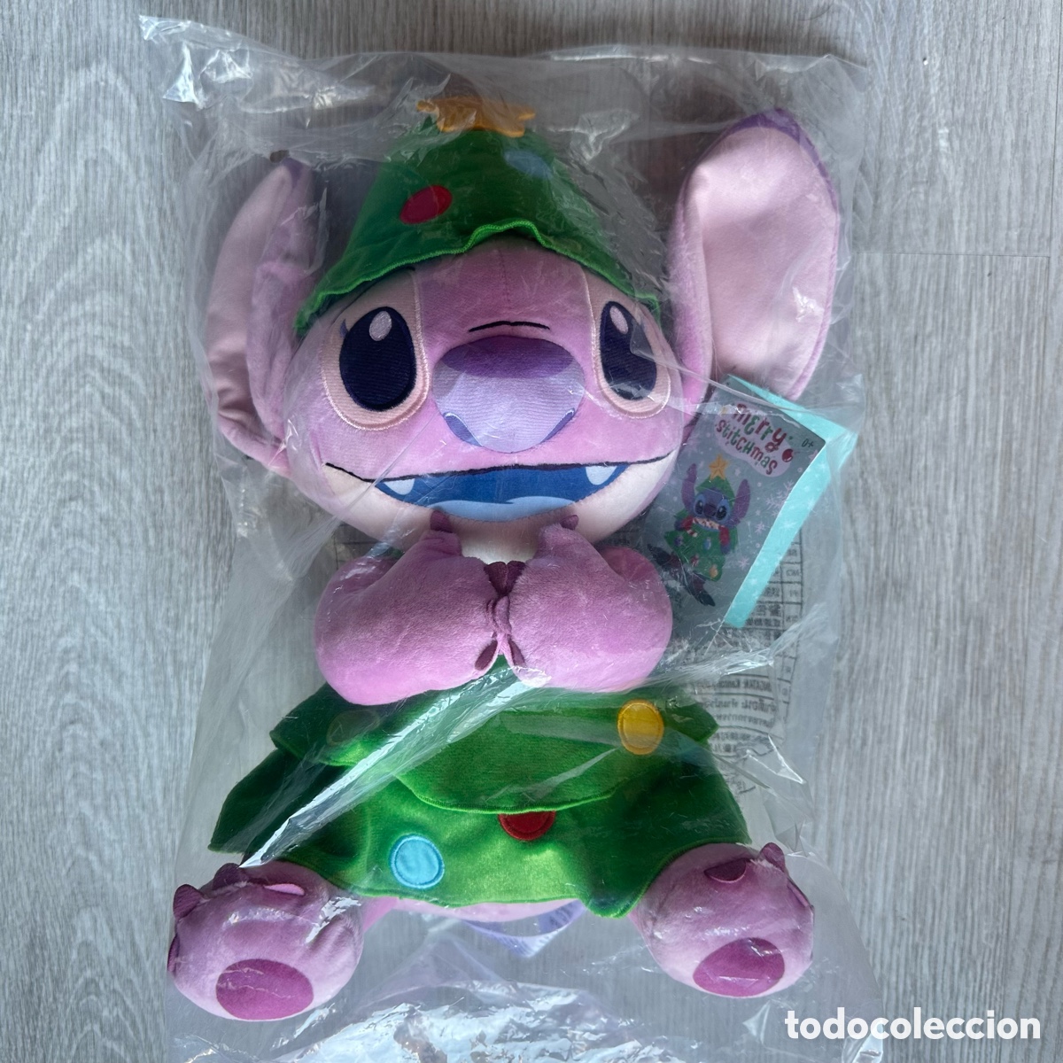 Jouets Anciens: Peluche mediano navide&ntilde;o &Aacute;ngel, Lilo y Stitch (35&nbsp;cm), Disney Store.