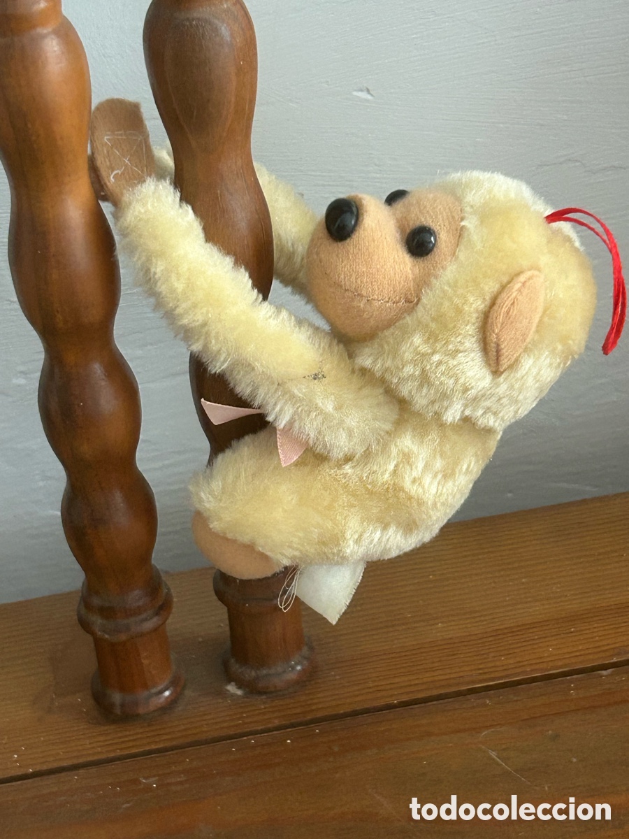 Juguetes Antiguos: Mono de peluche tipo pitipinza