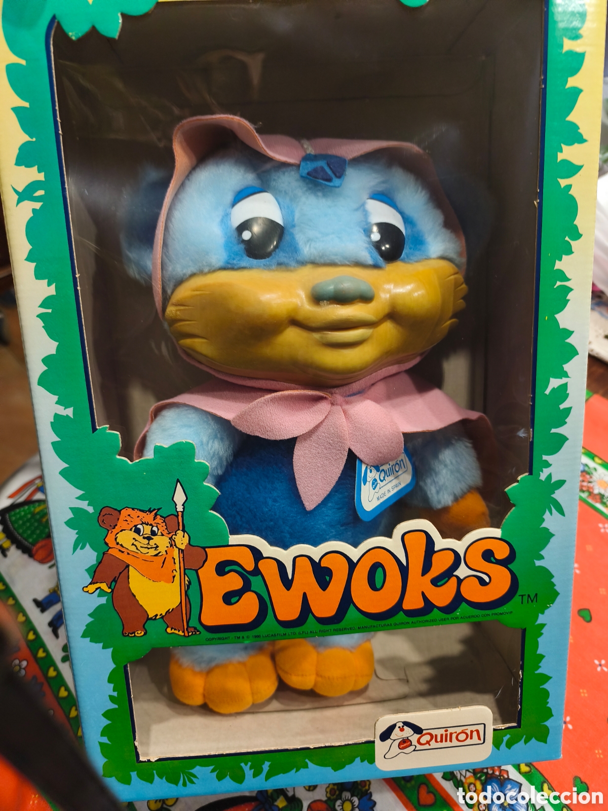 Juguetes Antiguos: Perfecto estado peluche 1986 quiron . Starwars de Ewoks