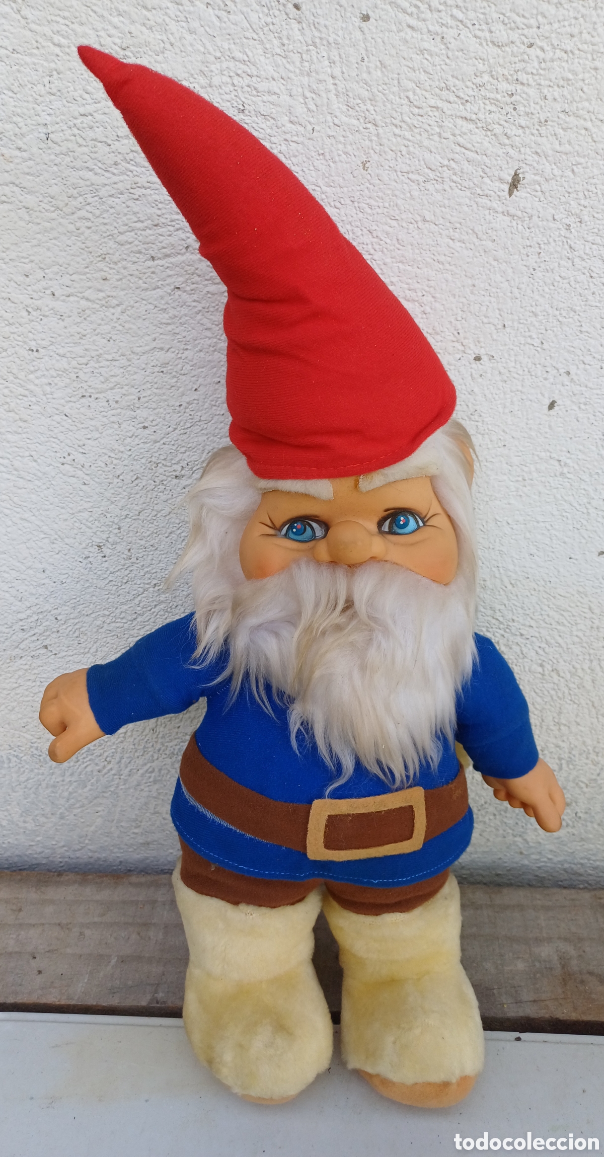 Juguetes Antiguos: Antiguo David el Gnomo Quiron Unieboek mu&ntilde;eco vintage