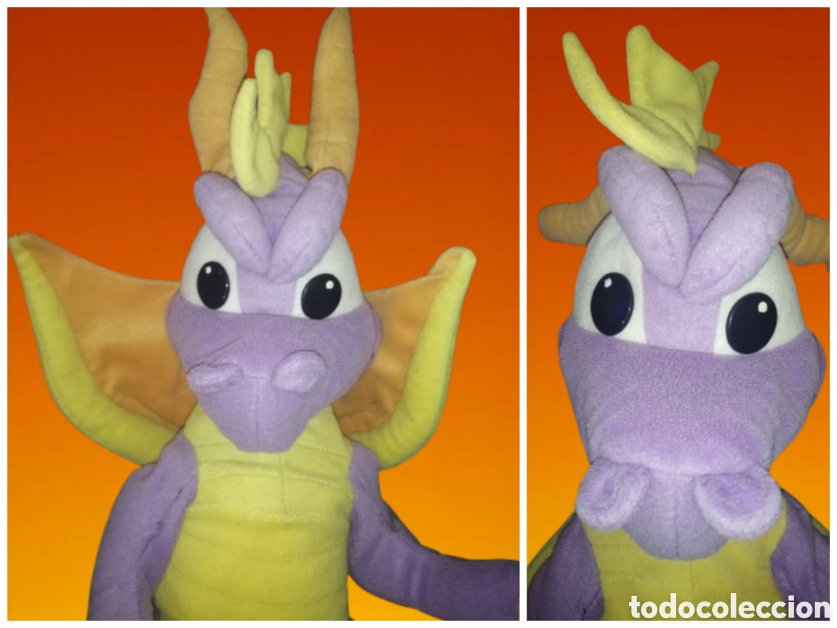 Juguetes Antiguos: Peluche Spyro The Dragon Vintage 2001 PlayStation