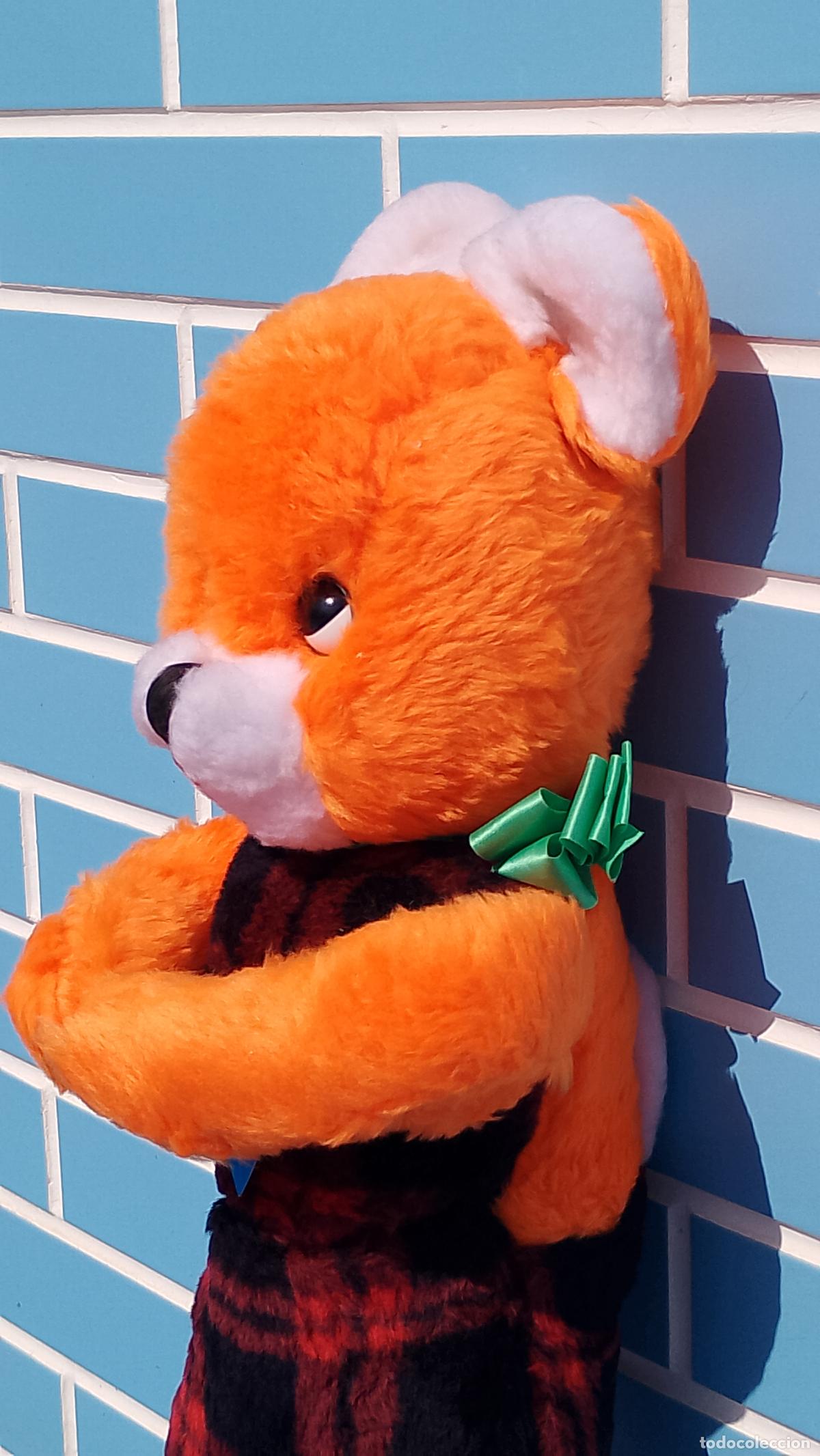 Juguetes Antiguos: Antiguo mu&ntilde;eco Oso osito de peluche felpa Sg Barcelona nuevo, a&ntilde;os 60