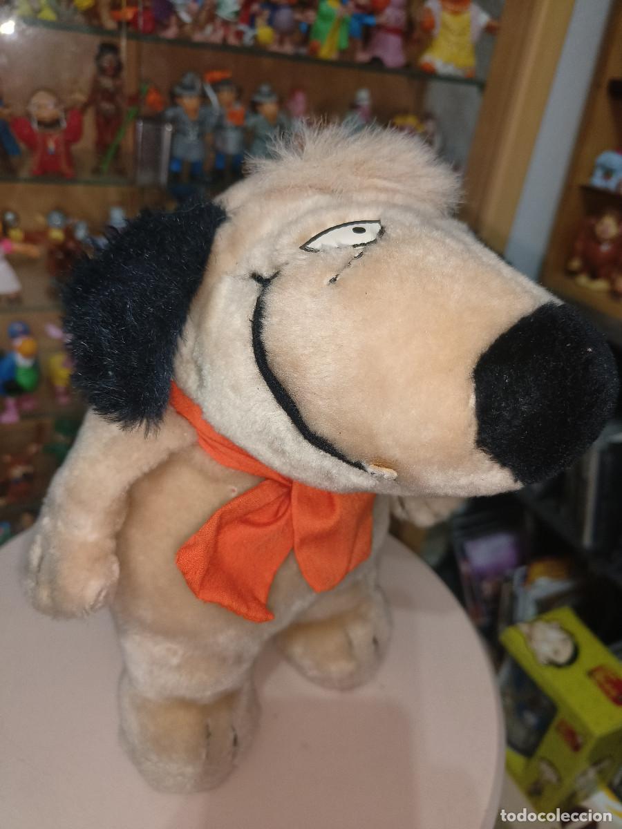 Juguetes Antiguos: Ocasion coleccionistas ! Antiguo peluche original vintage a&ntilde;os 80 Perro Pulgoso Risitas Autos Locos