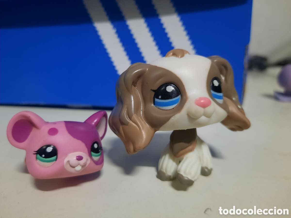 Juguetes Antiguos: Littlest Pet Shop Cocker Spaniel LPS