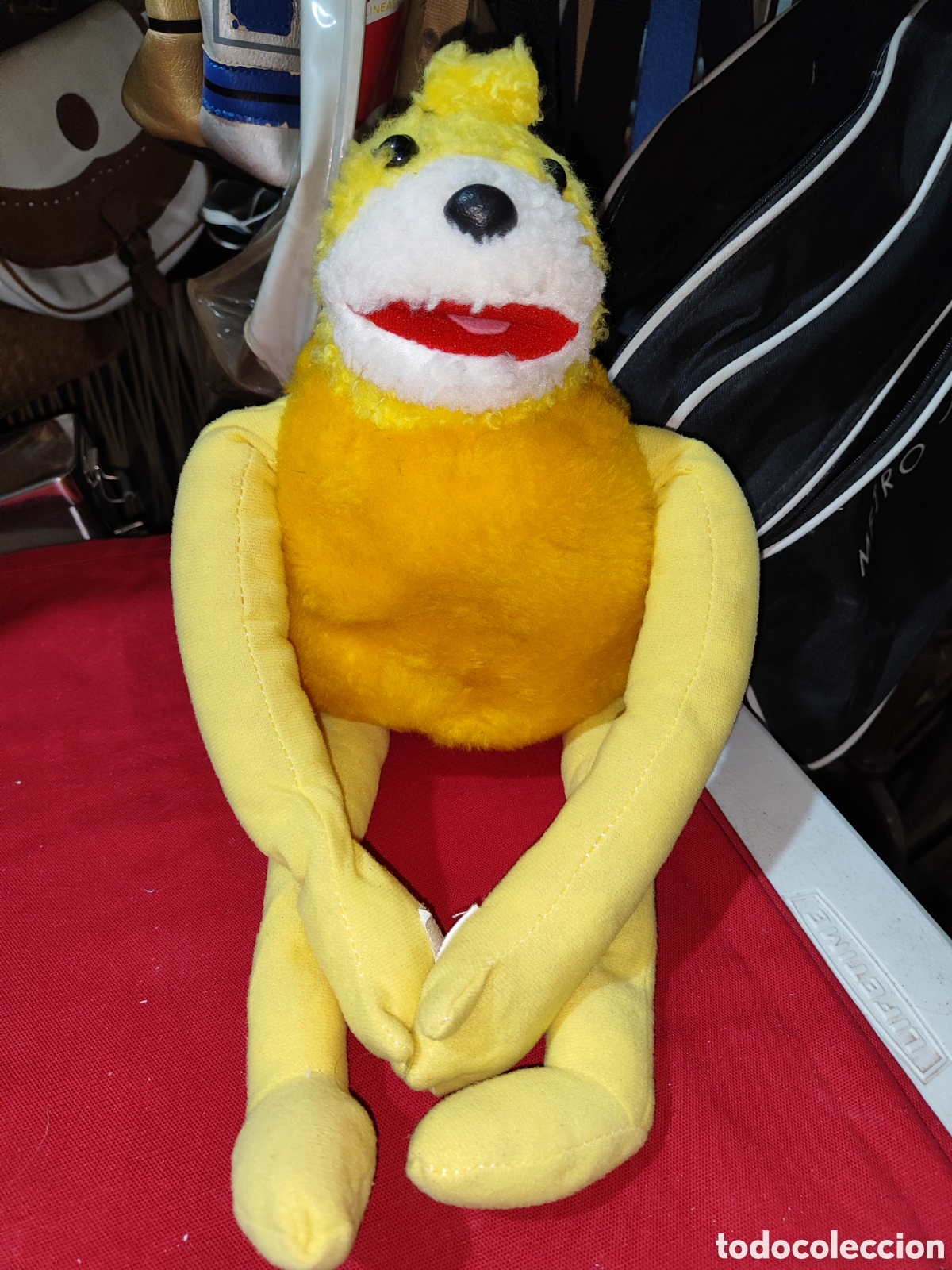 Juguetes Antiguos: Peluche Flat mascota Levis 50 cm