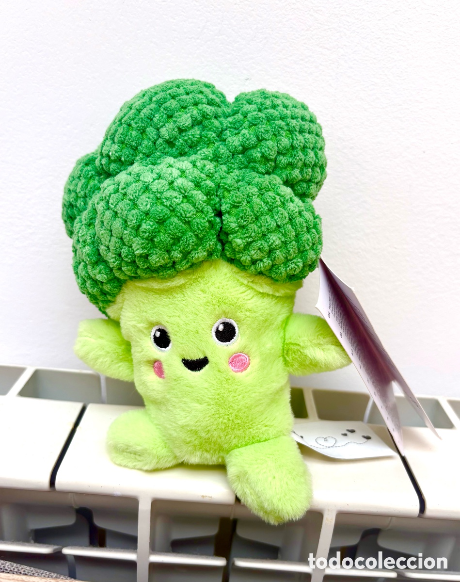 Jouets Anciens: Peluche Br&oacute;coli Kawaii TEDi &ndash; Nuevo con etiqueta &ndash; 4,99&euro;