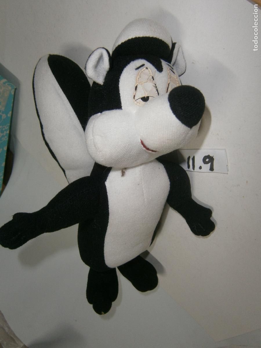 Jouets Anciens: ANTIGUO PELUCHE VINTAGE MOFETA PEPE LE PEW (LOONEY TUNES)