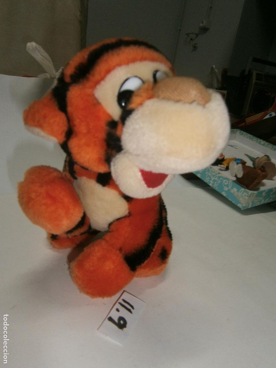 Jouets Anciens: ANTIGUO PELUCHE VINTAGE TIGGER (DISNEY)