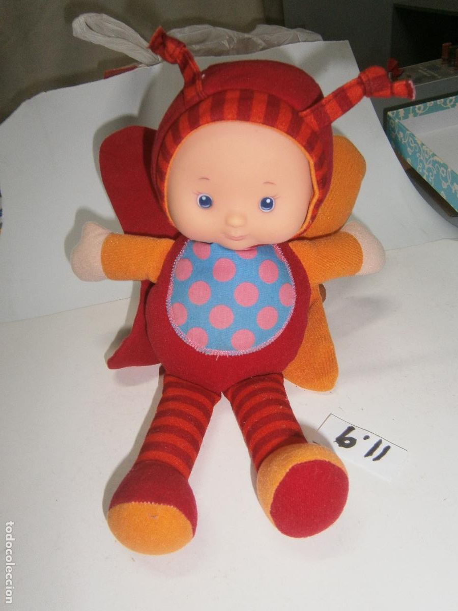 Jouets Anciens: ANTIGUO PELUCHE VINTAGE MU&Ntilde;ECO MARIPOSA
