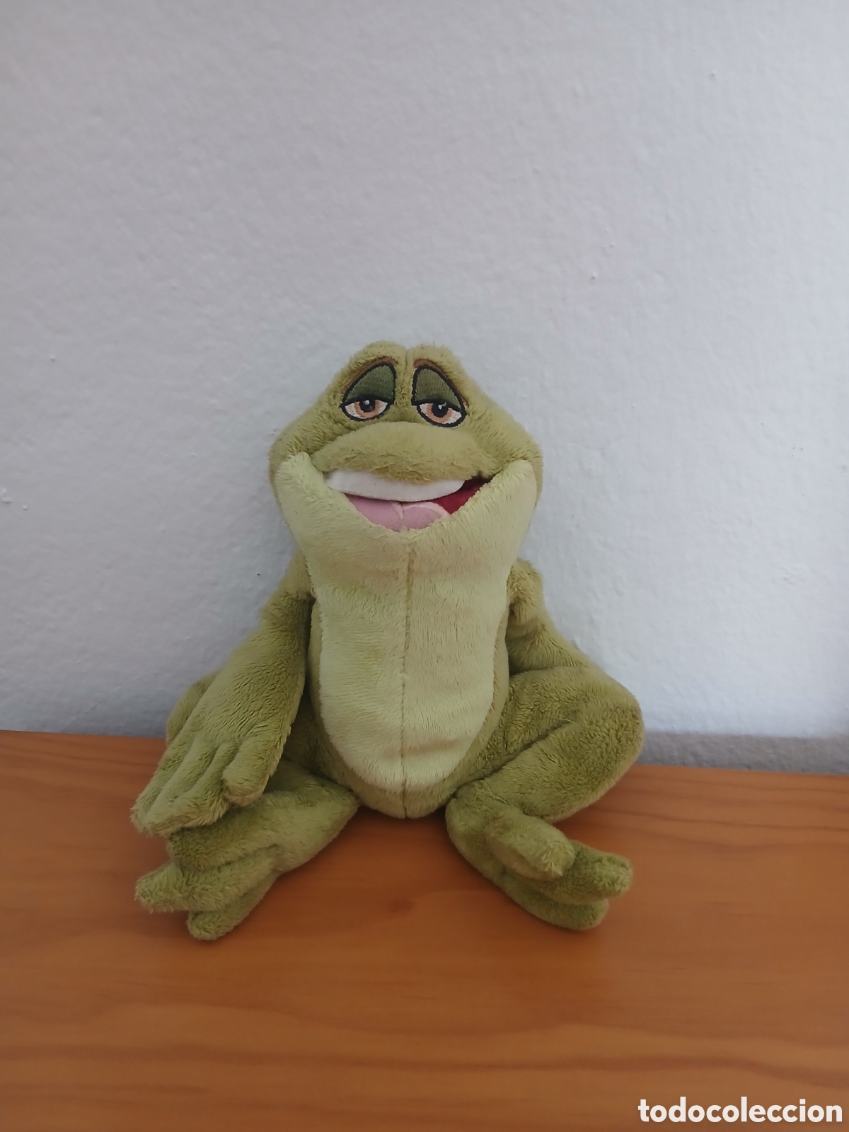 Juguetes Antiguos: Peluche del Pr&iacute;ncipe Naveen de Disney, personaje de la pel&iacute;cula La Princesa y el Sapo.