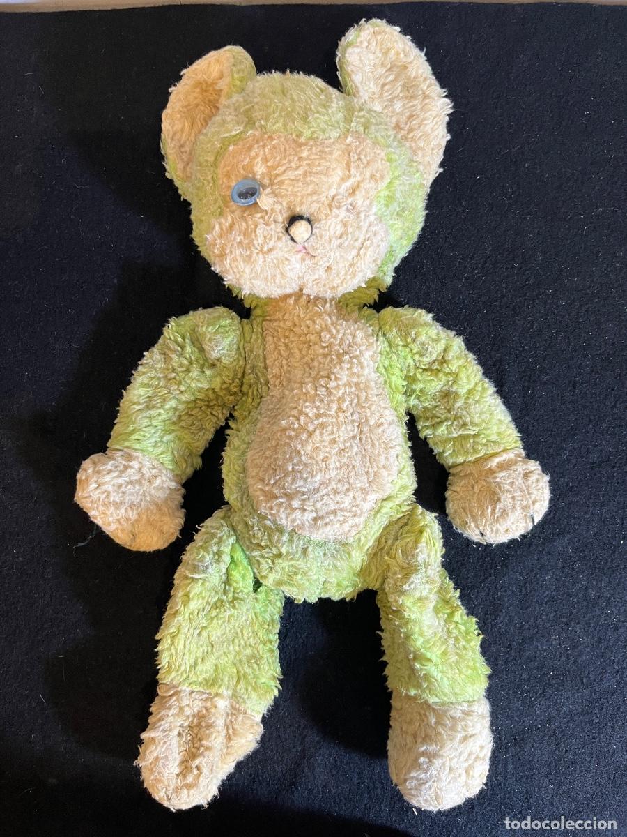 Altes Spielzeug: Oso de peluche antiguo vintage a&ntilde;os 40 50 teddy bear articulado shabby chic retro