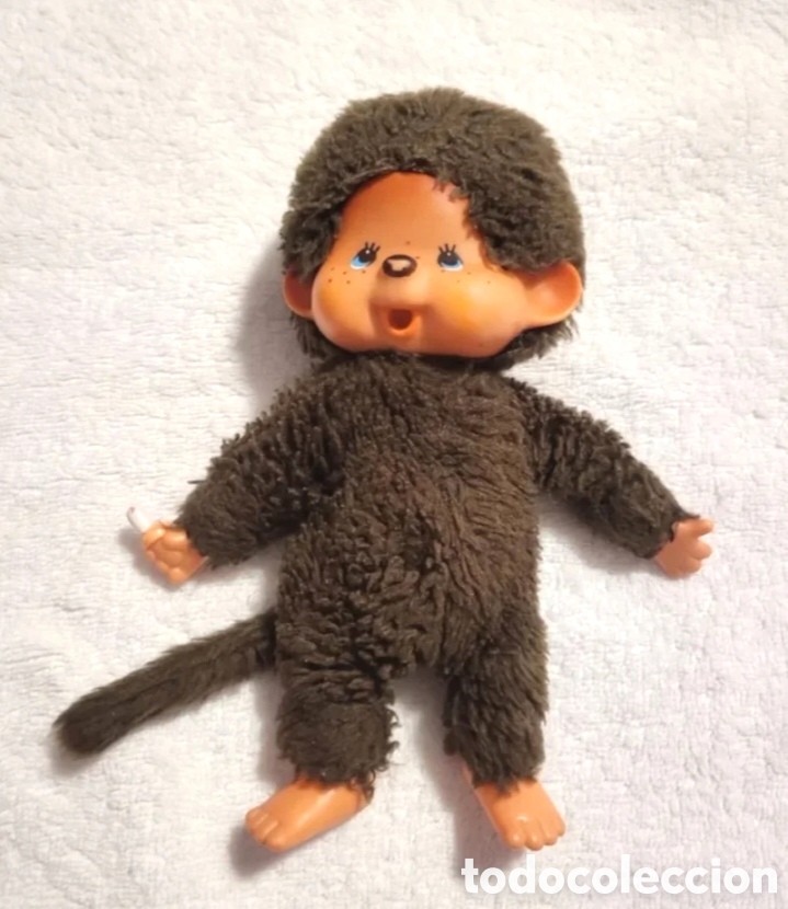 Juguetes Antiguos: Peluche mono Monchichi Sekiguchi 1974