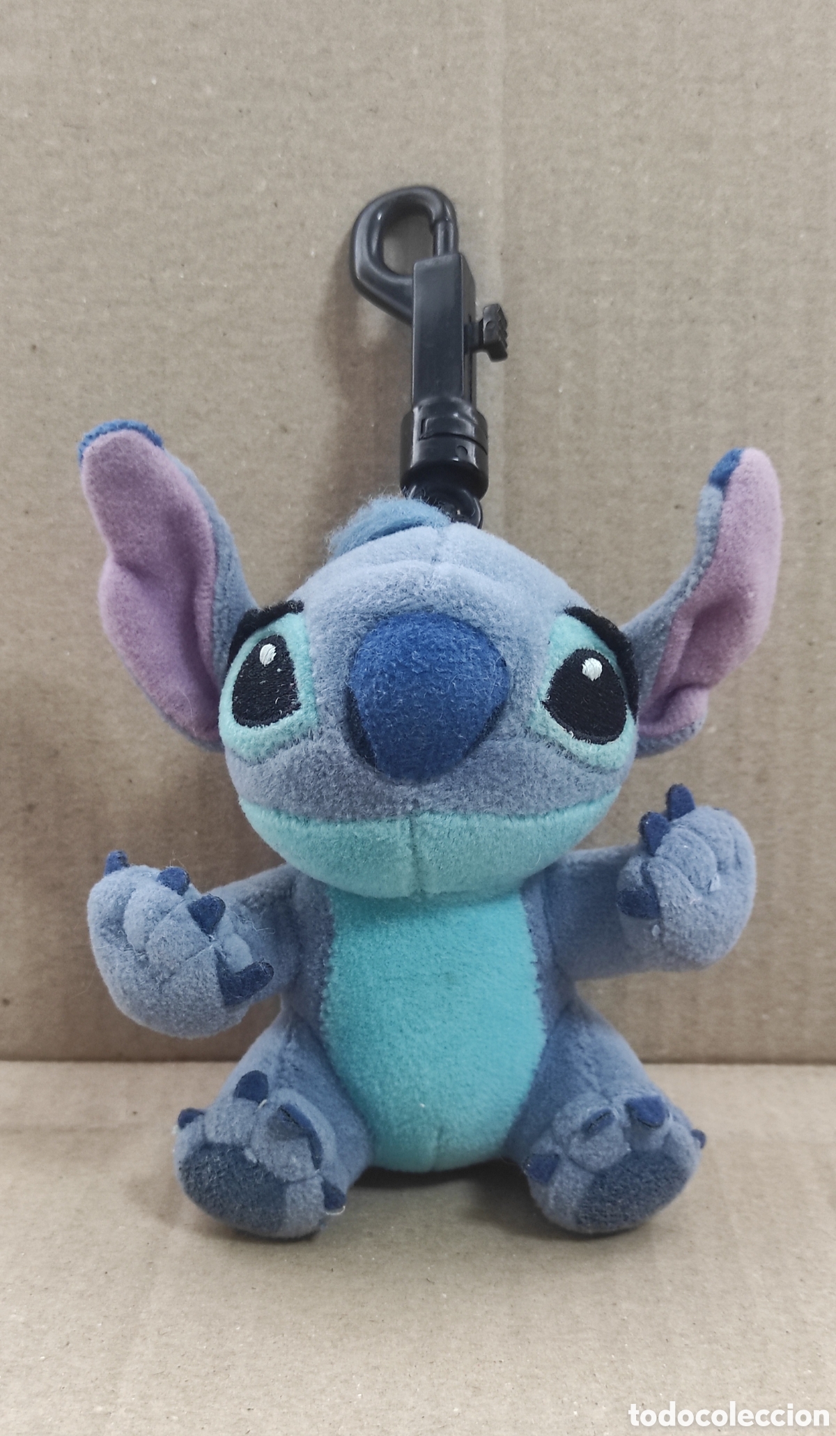 Juguetes Antiguos: STITCH - LLAVERO PELUCHE OFICIAL DE DISNEY - ALTURA 12 CM.