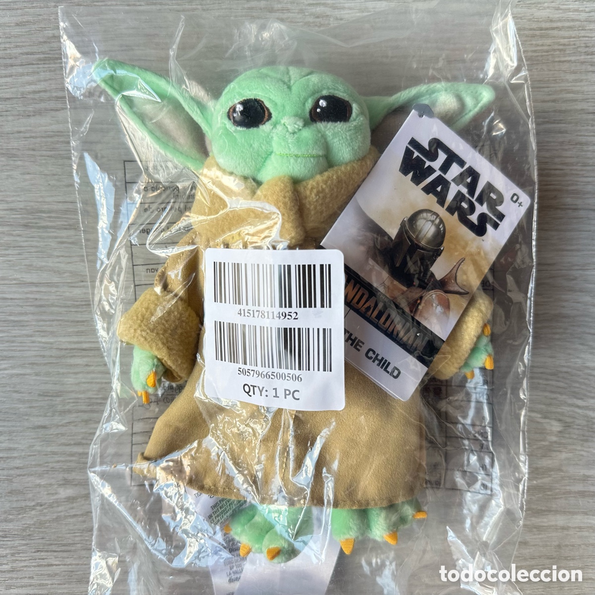 Altes Spielzeug: Peluche peque&ntilde;o Grogu, Star Wars: The Mandalorian, Disney Store.