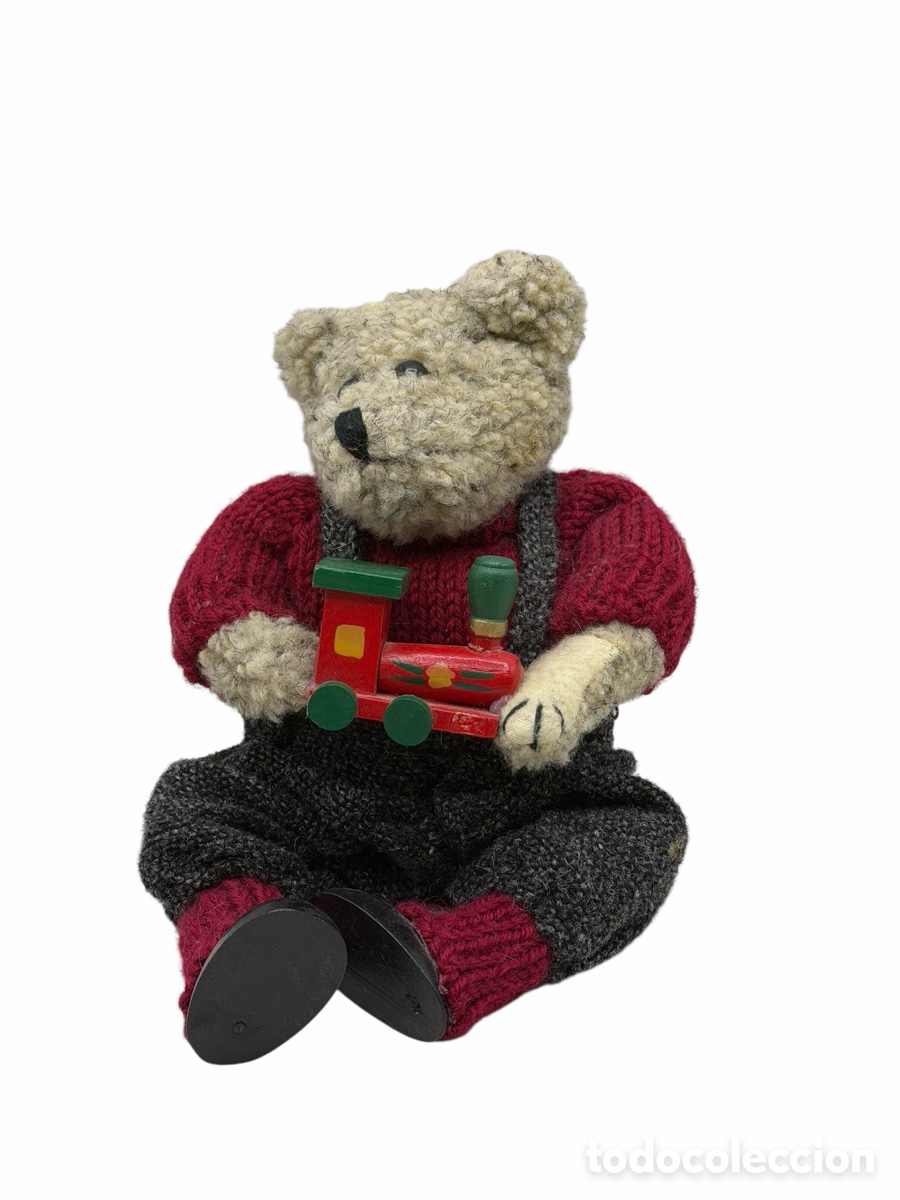Altes Spielzeug: Figura de Oso Peluche Musical