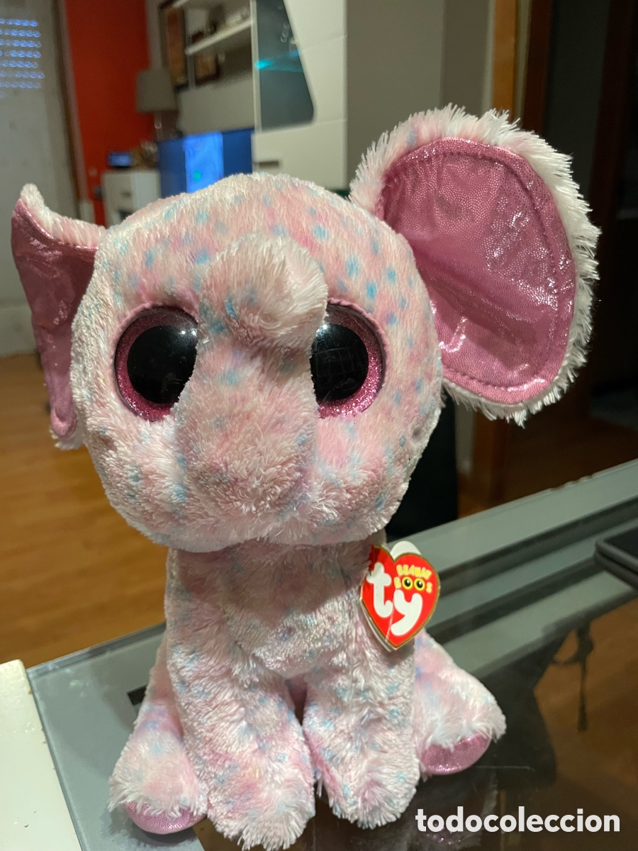 Juguetes Antiguos: Peluche Ty Beanie Boos elefantes