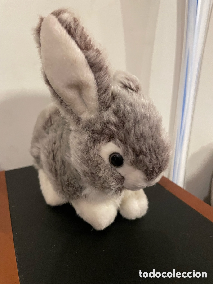 Juguetes Antiguos: Peque&ntilde;o conejito de peluche