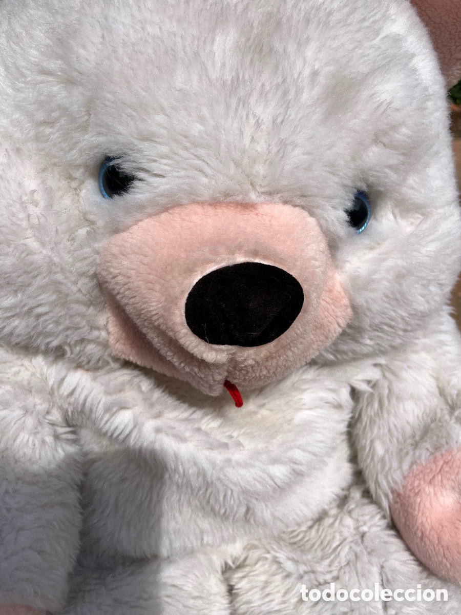 Brinquedos Antigos: GRAN PELUCHE OSO POLAR 100 cm